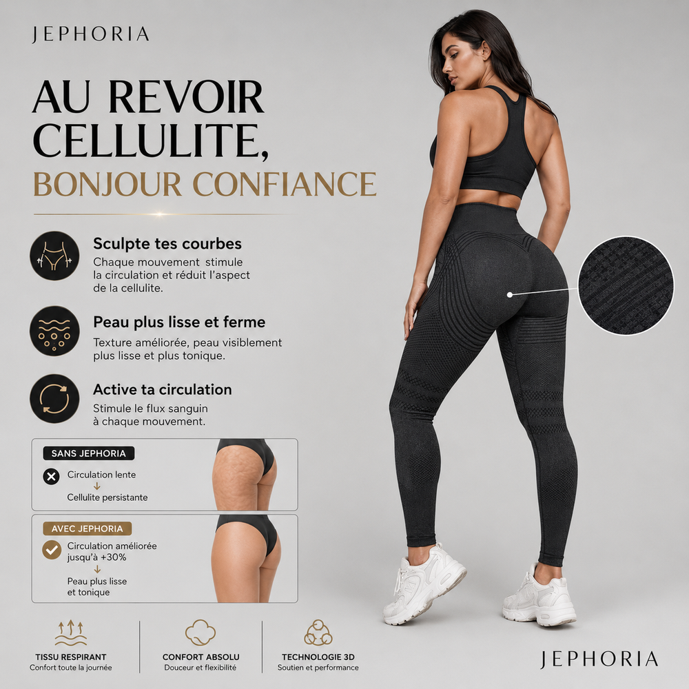 Legging Sculptant 3D Anti-Cellulite