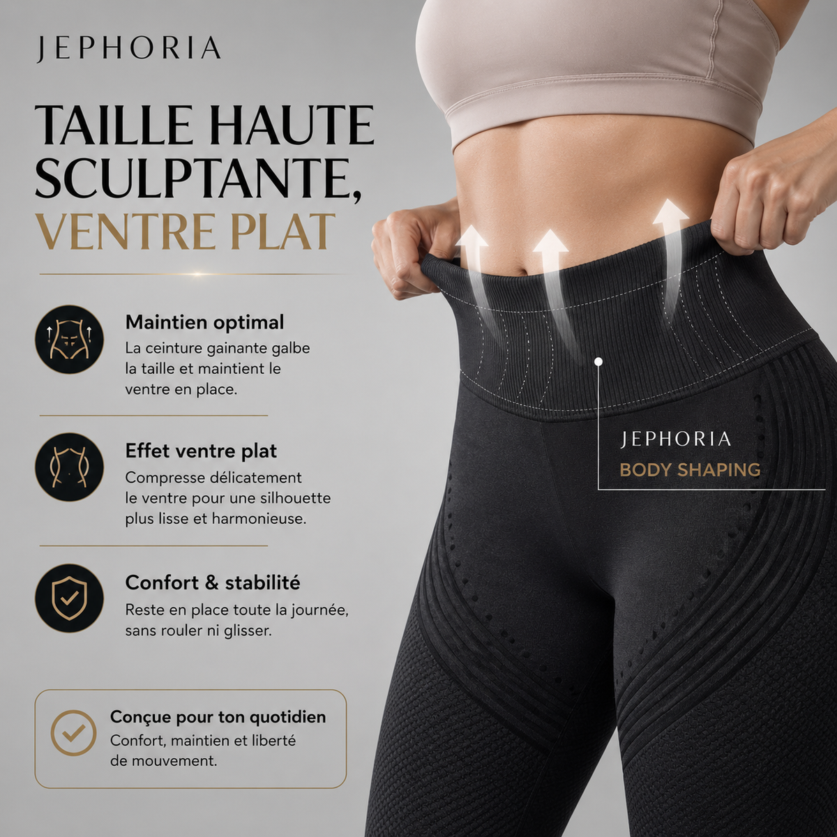 Legging Sculptant 3D Anti-Cellulite