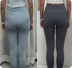 Customer wearing product